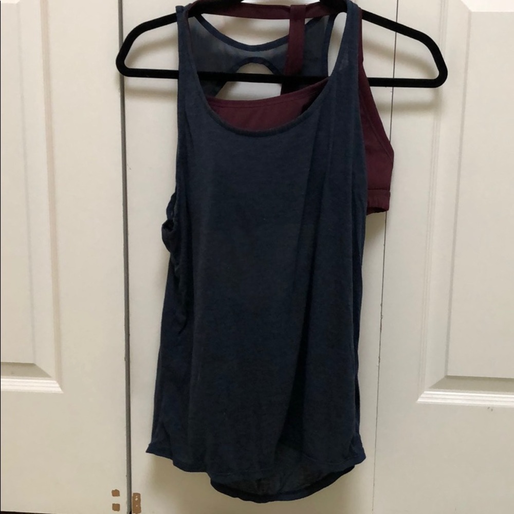 Sweaty Betty built in bra top